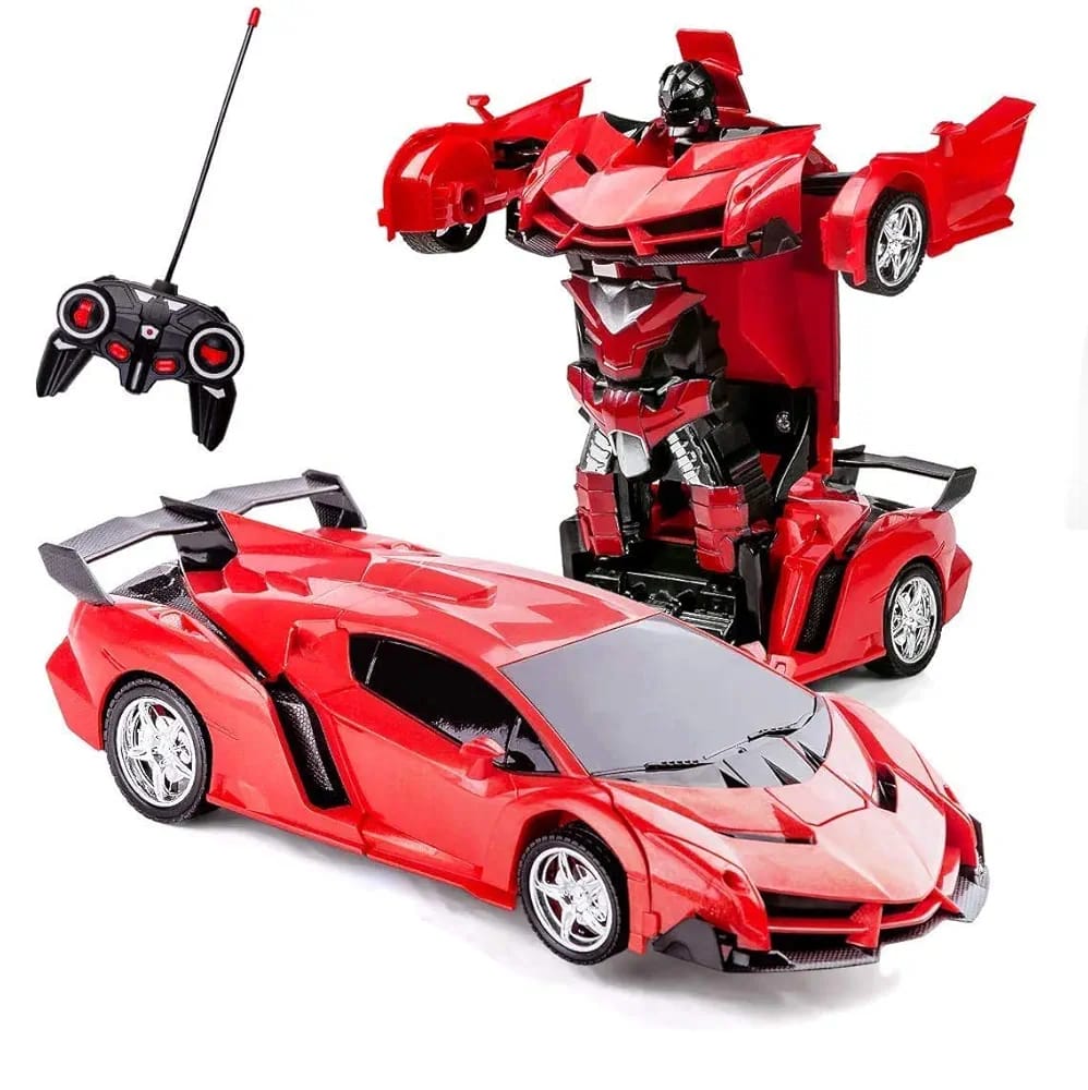 🍂On offer🍂⭕️Toy Robot Carfor Kids 4+ Year Old Deformation Car☑️, 2 in 1 Convertible Remote Control Car for Boys,and Girls Robot Vehicle Toys Rc Racing Car, ☑️Rechargeable⭕️