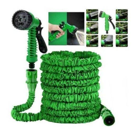 30M/100ft Telescopic Magic Expandable High Pressure Horse Pipe- Watering Gardening/ Car Washing.Kink- and tangle-proof
Perfect for gardens, patios and cars.
Innovative design expands to 3 times its or