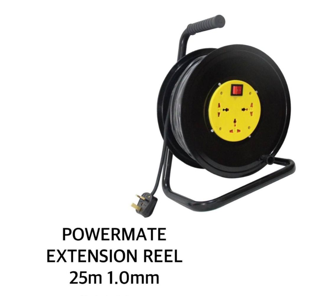 Powermate power extension reel wire.,..50m long x 2.5mm