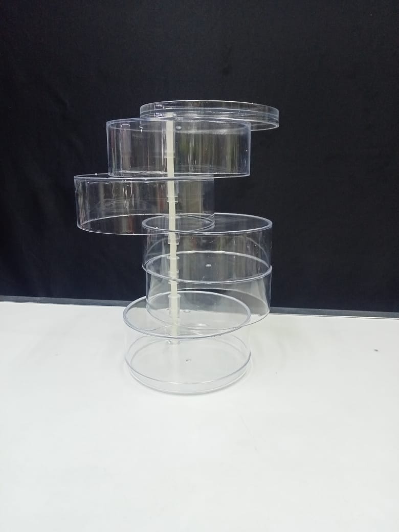 5 layers rotating home jewellery holder/organizer.