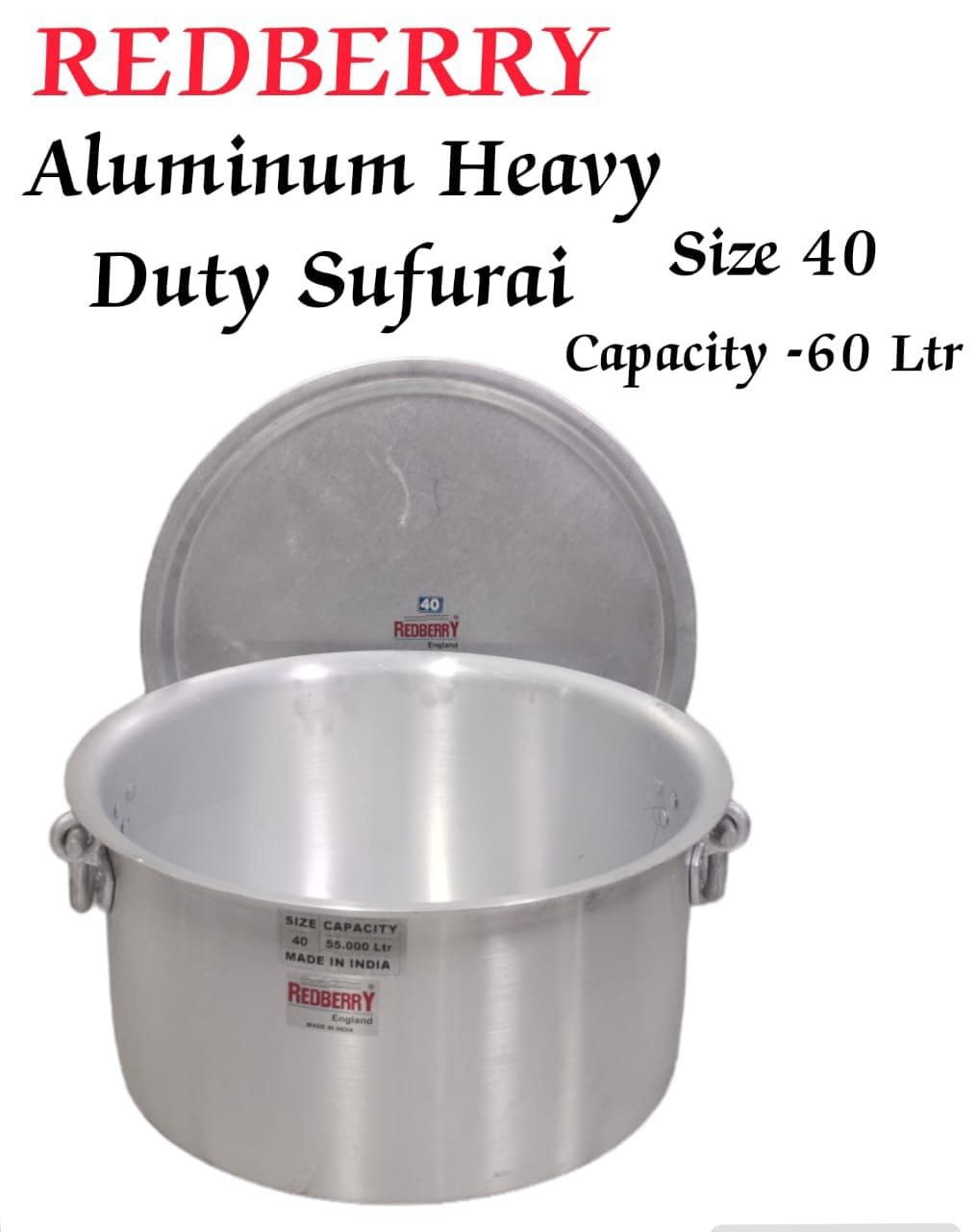Set of 5pcs Heavy duty aluminium cooking sufurias  for big occasions,schools and churchers and handles and lids