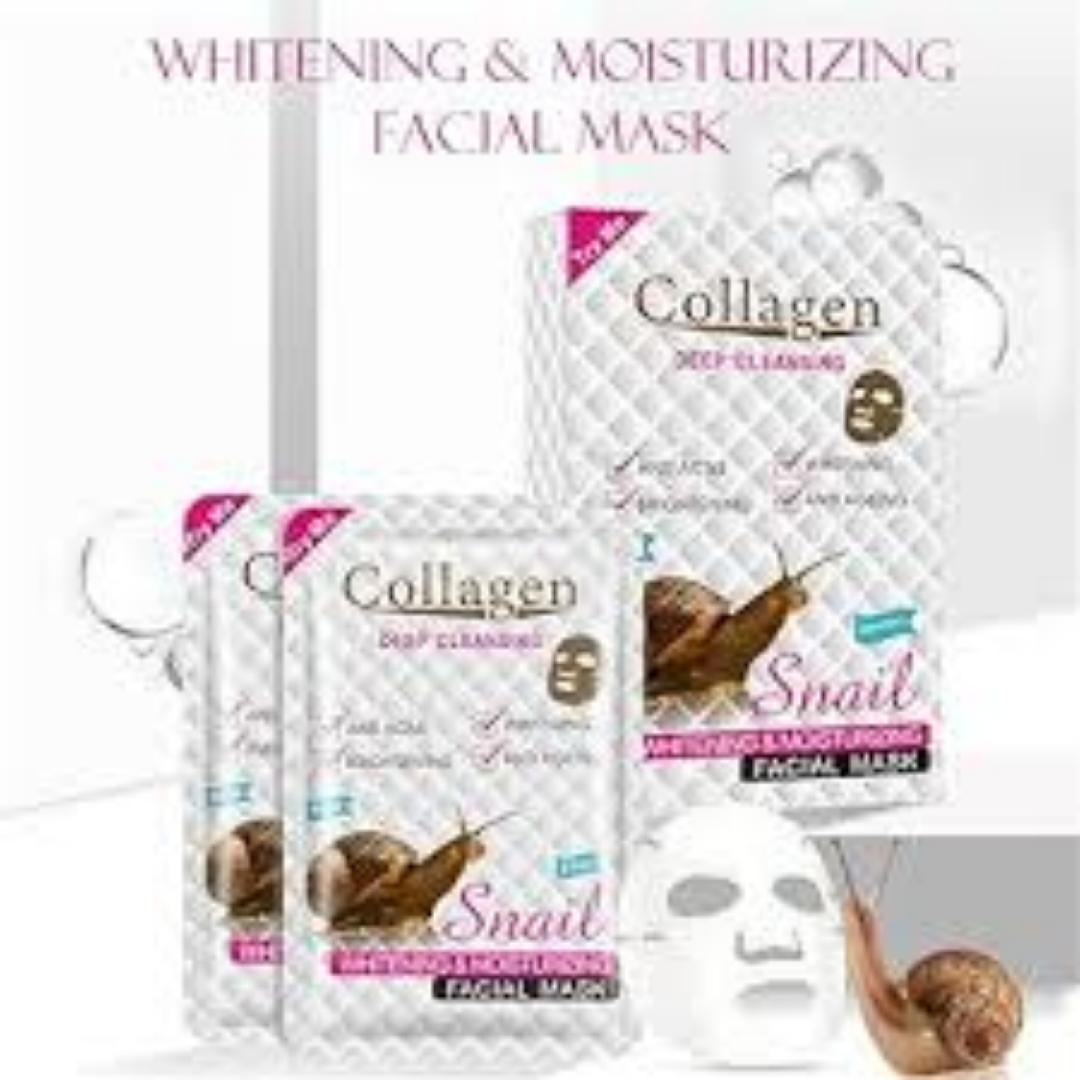 Collagen deep cleansing facial sheet mask