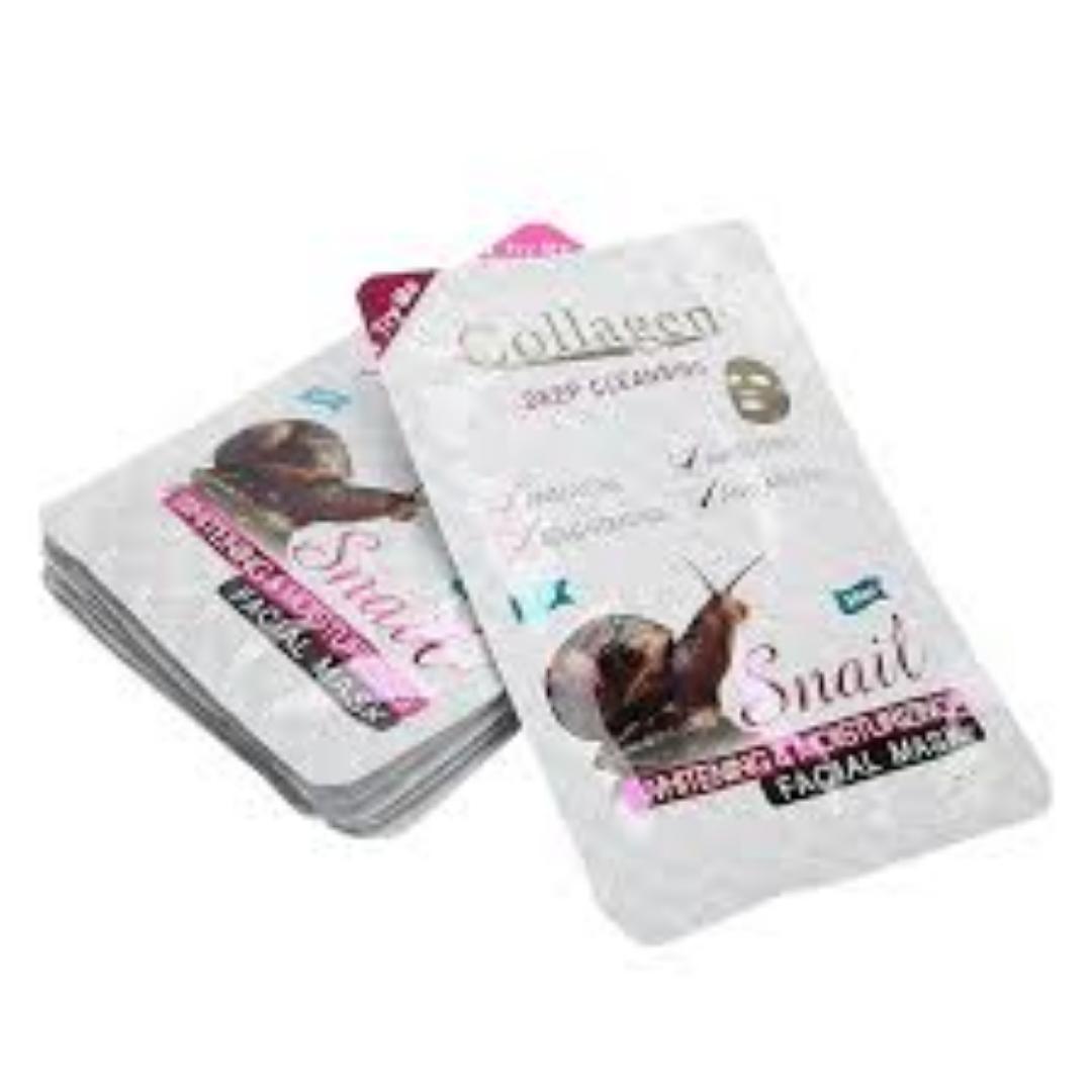 Collagen deep cleansing facial sheet mask