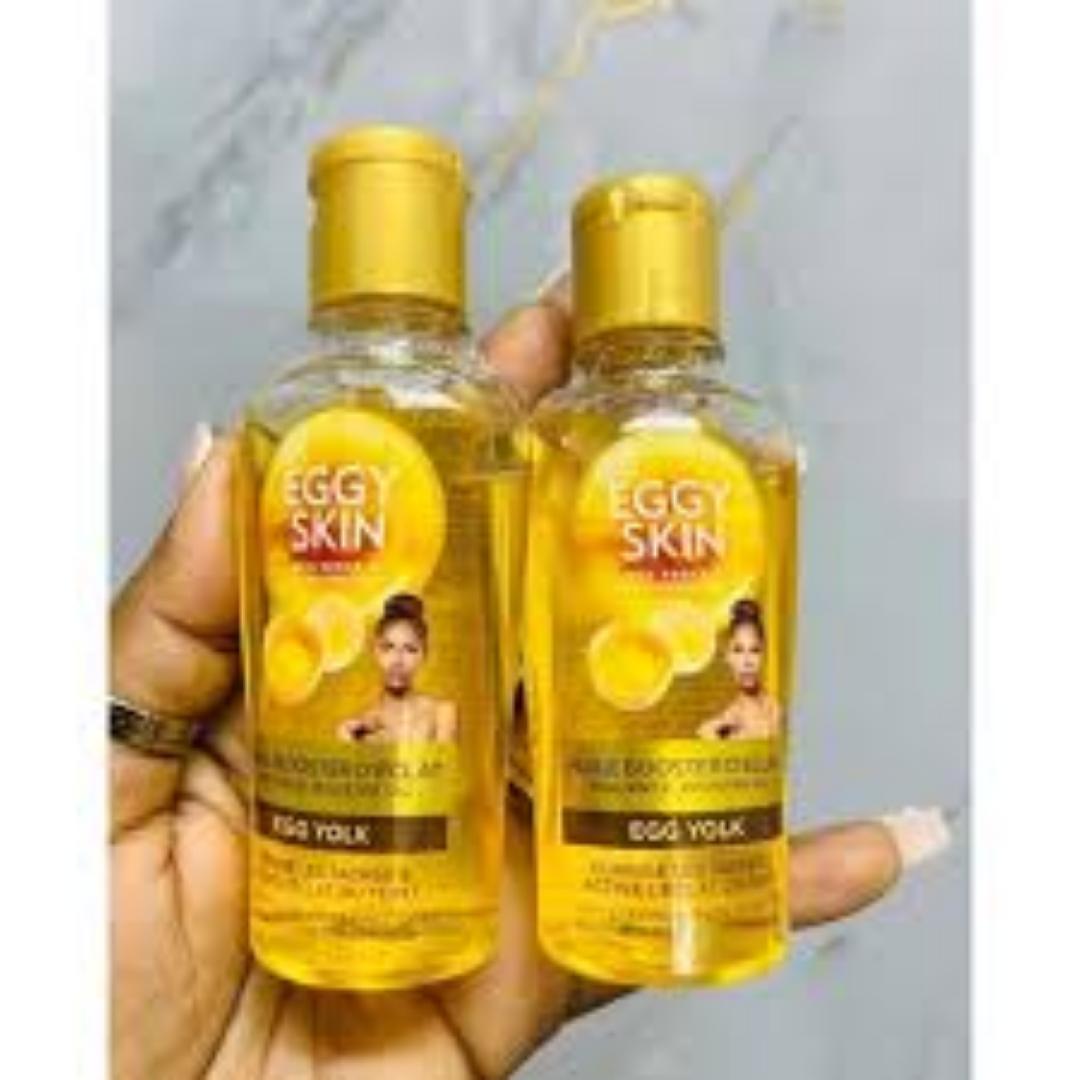 Eggy skin egg yolk 2 in 1 radiance cream and booster oil