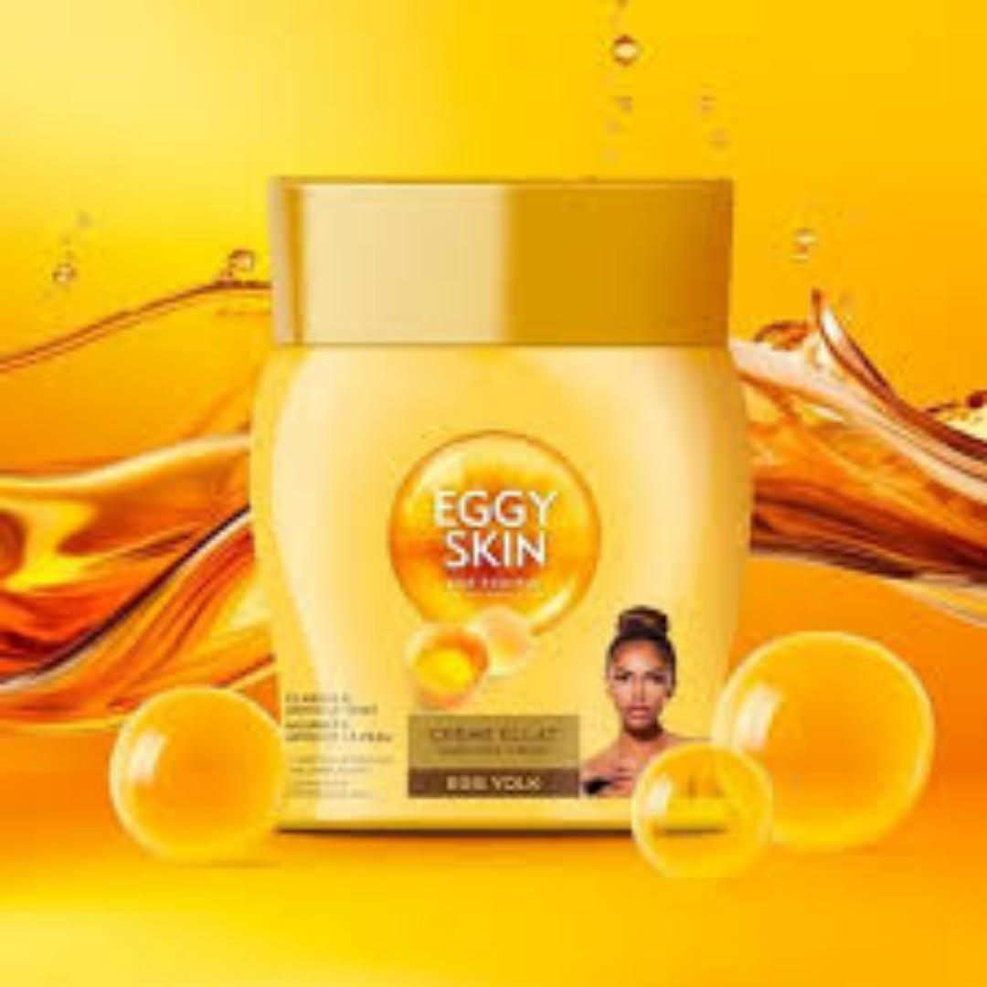 Eggy skin egg yolk 2 in 1 radiance cream and booster oil