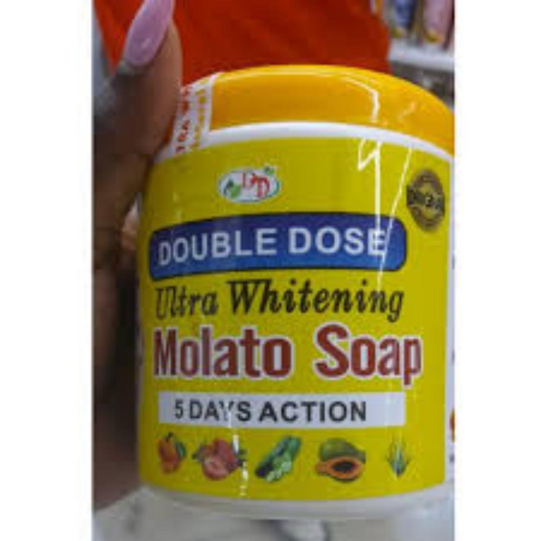 Double dose ultra whitening 5 days action molato soap