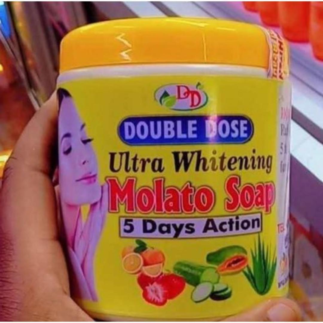 Double dose ultra whitening 5 days action molato soap