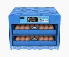 128 Eggs Dual Power Digital Automatic Egg Incubator with Turner – AC/DC Hatching Machine