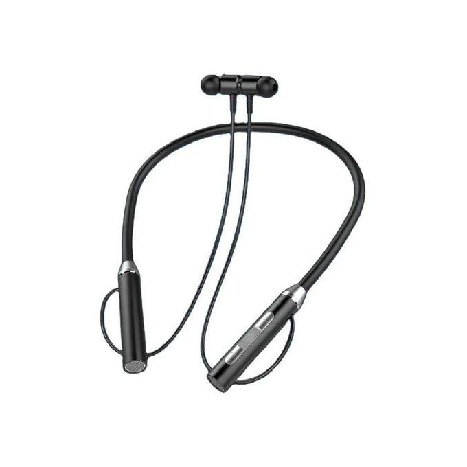 Wireless Bluetooth Neck Band Headphone Earbuds Earphones.