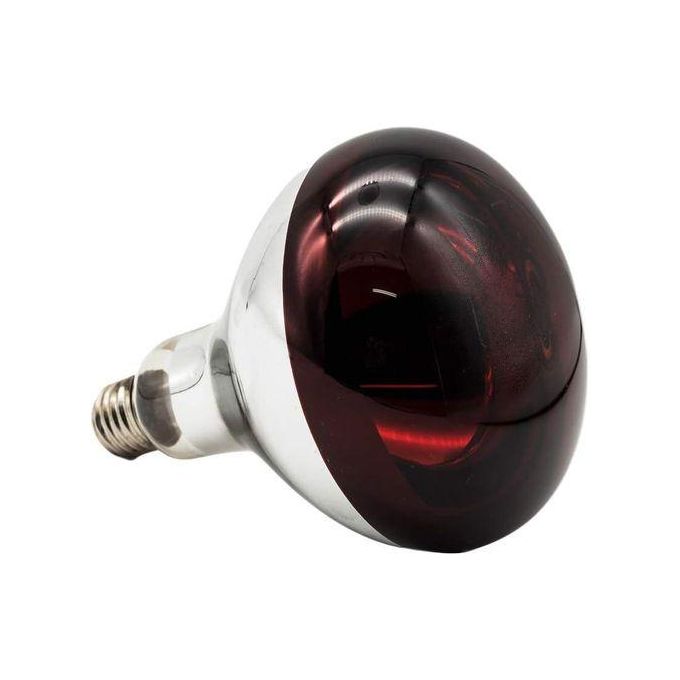 Red Infrared chicken bulb, Heat Lamp for Chickens Coop Brooder and Reptile Heat Bulb 220 Volts Infrared Red Light