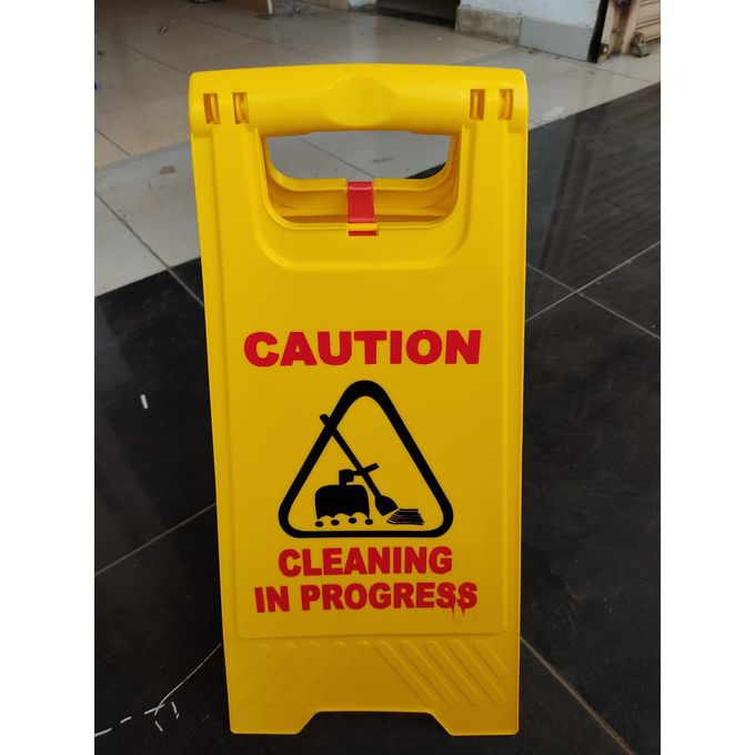 Cleaning In Progress Signage