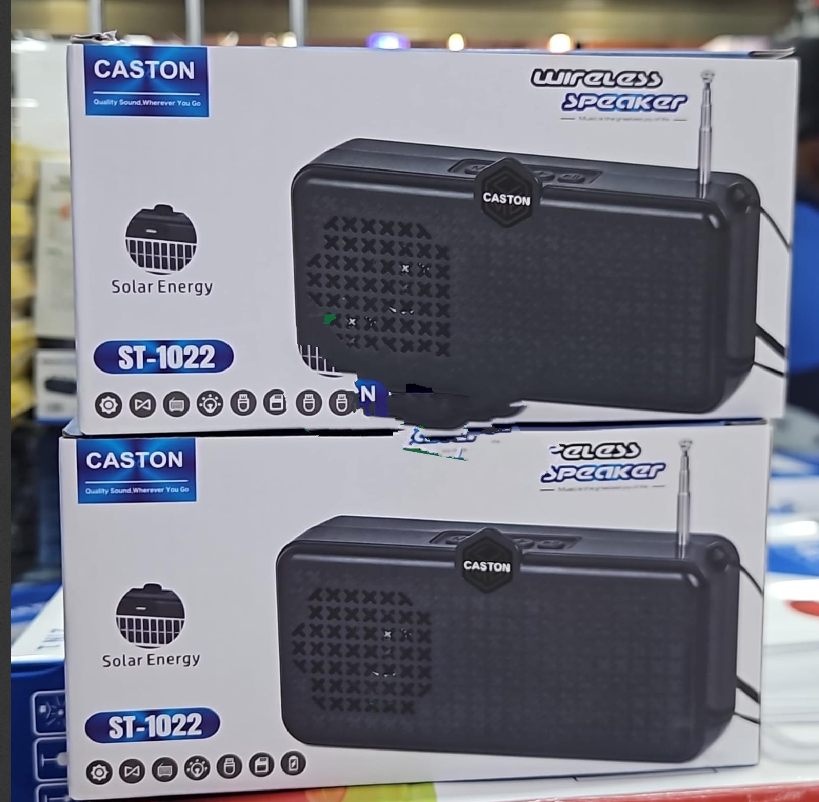Caston ST-1022 Wireless Bluetooth Speaker – Compact, Powerful Sound, Multi-Mode Playback