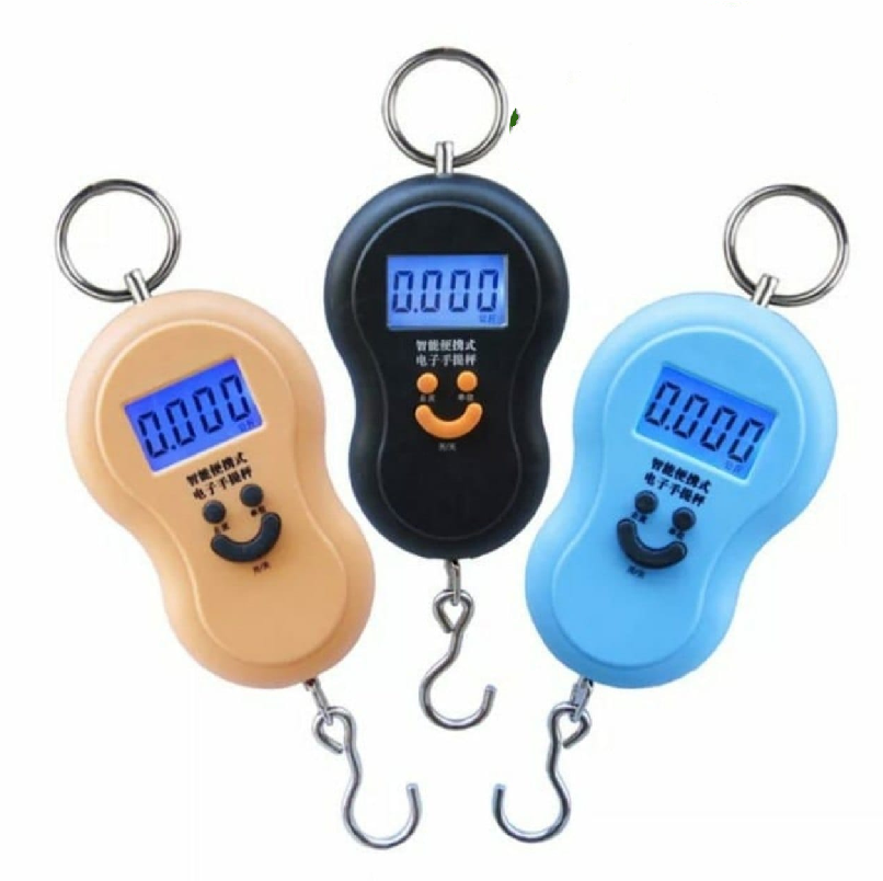 50Kg Digital Luggage Weighing Scale – Portable, LCD Display, High Accuracy
