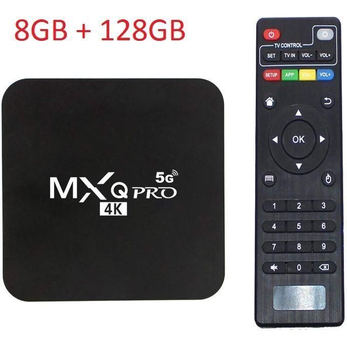 Mxq 4K Ultra HD Resolution 128+8 GB TV BOX
