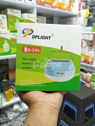 DP Light Solar LED Rechargeable Bulb with Panel – 4000mAh Battery, Multi-Mode Lighting, USB Output