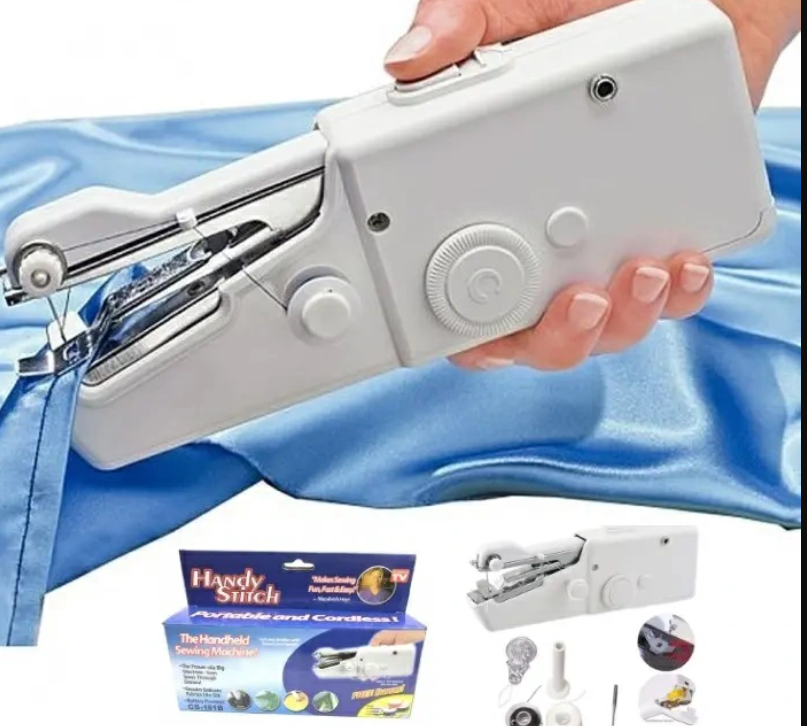 Hand held Portable sewing machine.