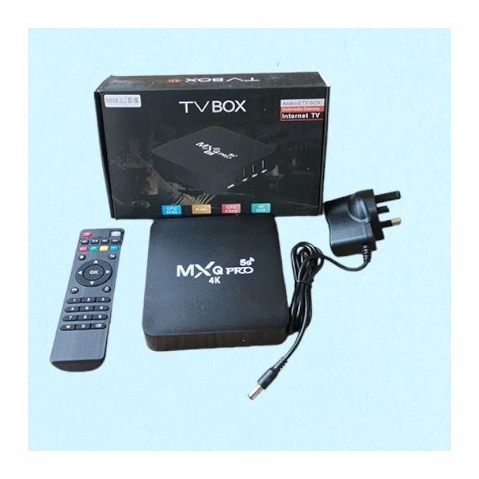 Mxq Android 11 Smart TV Box – 16GB RAM, 256GB ROM, 4K Ultra HD, Wi-Fi, Bluetooth
