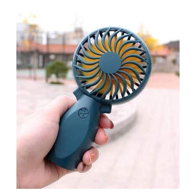 Portable Rechargeable Handheld Mini Fan – Cool Air Blower With USB Charging For Travel & Outdoor Use