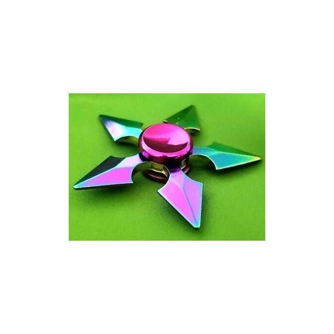 Metal Finger Fidget Spinner EDC Hand Spinner – Stress Relief Toy for Autism, ADHD, Anxiety & Focus (1 Piece)