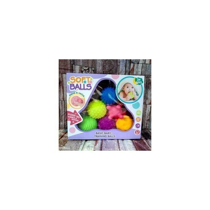Soft balls 6-Piece Sensory Balls set