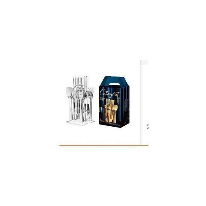 Silver 24pc cutlery set