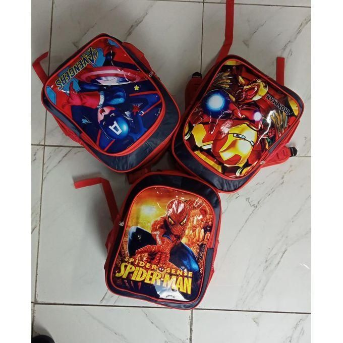 Cartoon themed kids back pack, Primary School Bag, Ideal for PP1-Grade 2, Boys & Girls Backpack/school bag Kindergarten kids school Bag, Wear-resistant Square backpack Bag for Teenagers