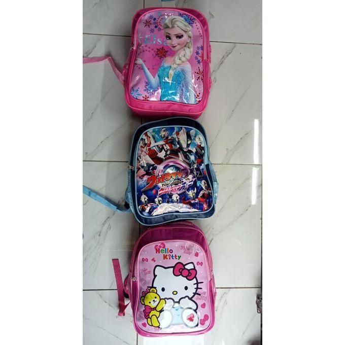 Cartoon themed kids back pack, Primary School Bag, Ideal for PP1-Grade 2, Boys & Girls Backpack/school bag Kindergarten kids school Bag, Wear-resistant Square backpack Bag for Teenagers