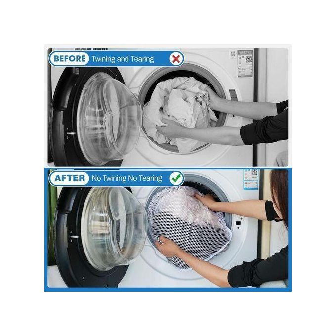 4pcs Laundry Bags Large Washing Bag Mesh Organizer Net Dirty Bra Socks Underwear Shoe Storag Wash Machine Cover Clothes