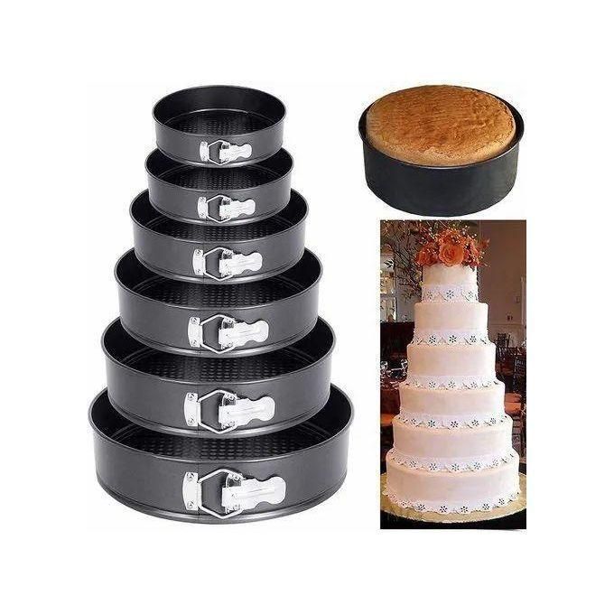 nonstick 6 in1 cake mould/baking tins .