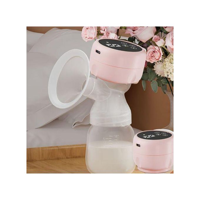 Single Portable Breast Pump Electric Intelligent Integrated High Suction Breast Pump Breast Milk Postpartum Fortable Painless Silent