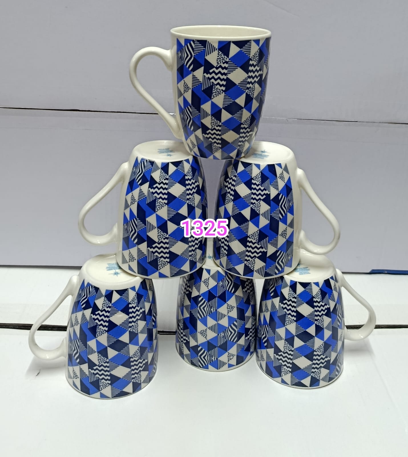 Mugs Set of 6 Elegant Coffee & Tea Cups for Gifting, Home Use, Office & Special Occasions