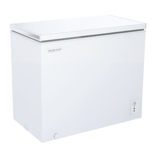 Rebune 250 litres deep freezer
Adjustable thermostat
Direct cooling
Manual defrosting 
100% CFC free
Low noise level
Easy to Clean