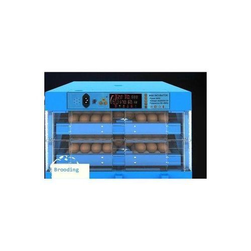 128eggs automatic  incubatorFully automatic egg incubator with both ac and dc inputs, it turns the eggs on its own every after two hours to ensure proper formation of the embryo, the plastic material