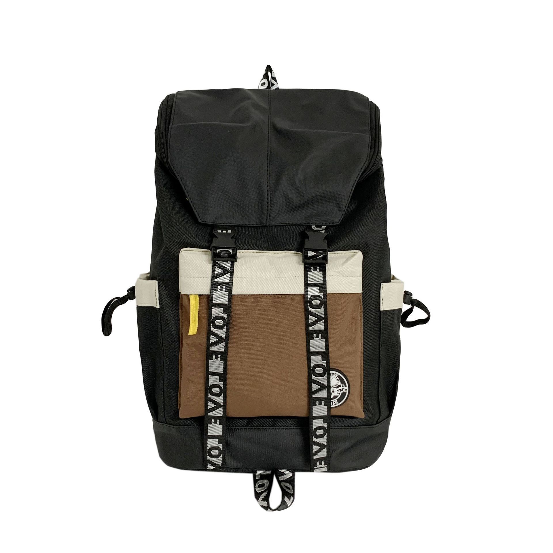 Two-Tone Backpack New Trendy Stylish Casual Outdoor Travel Backpack for Men, Premium High School College Student Hiking Daypack
