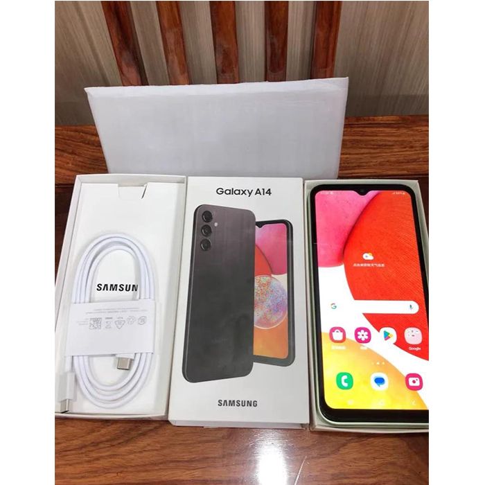 [Hot Deals]Samsung Galaxy A14 128GB+4GB 6.6 inches Android 13 50MP 5000mAh 15W Type-C  MTK  Helio G80 CPU Smart Phone
