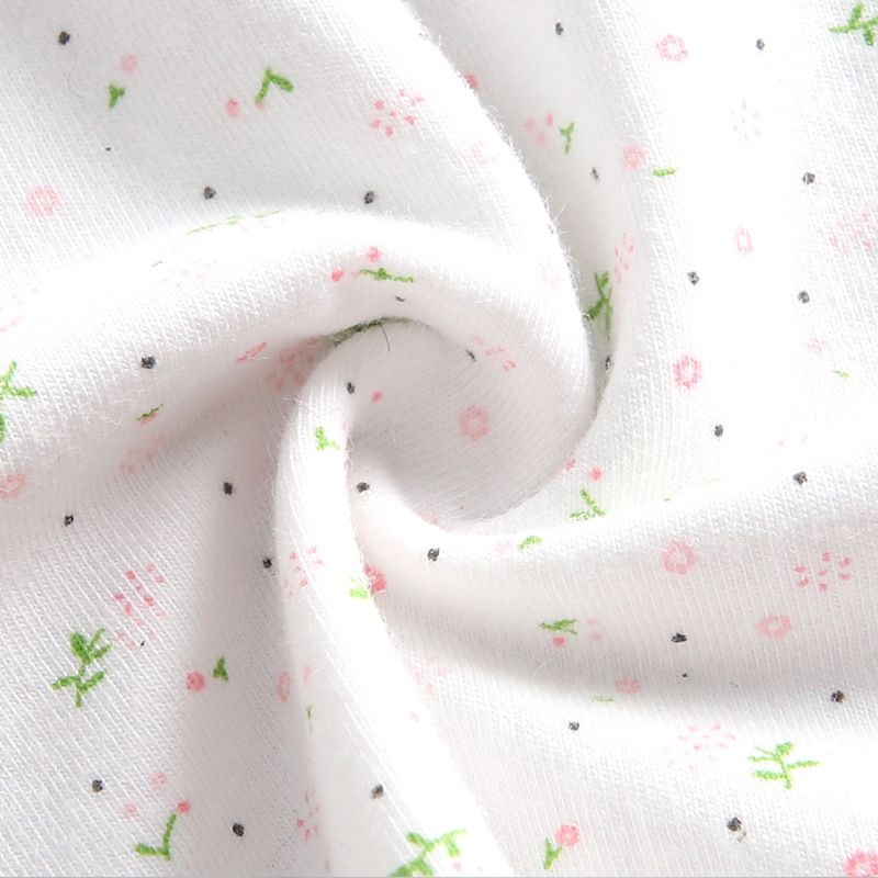 3pcs baby floral children's clothing girls undershirt a class cotton children's suspenders baby inside baby
Bottom inner wear