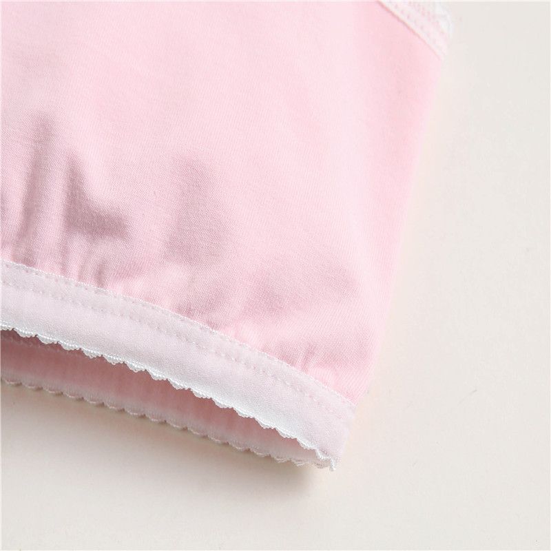 2pcs Girls undershirt developmental underwear students cotton development summer cotton Korean version of the girl summer children
Small Vest