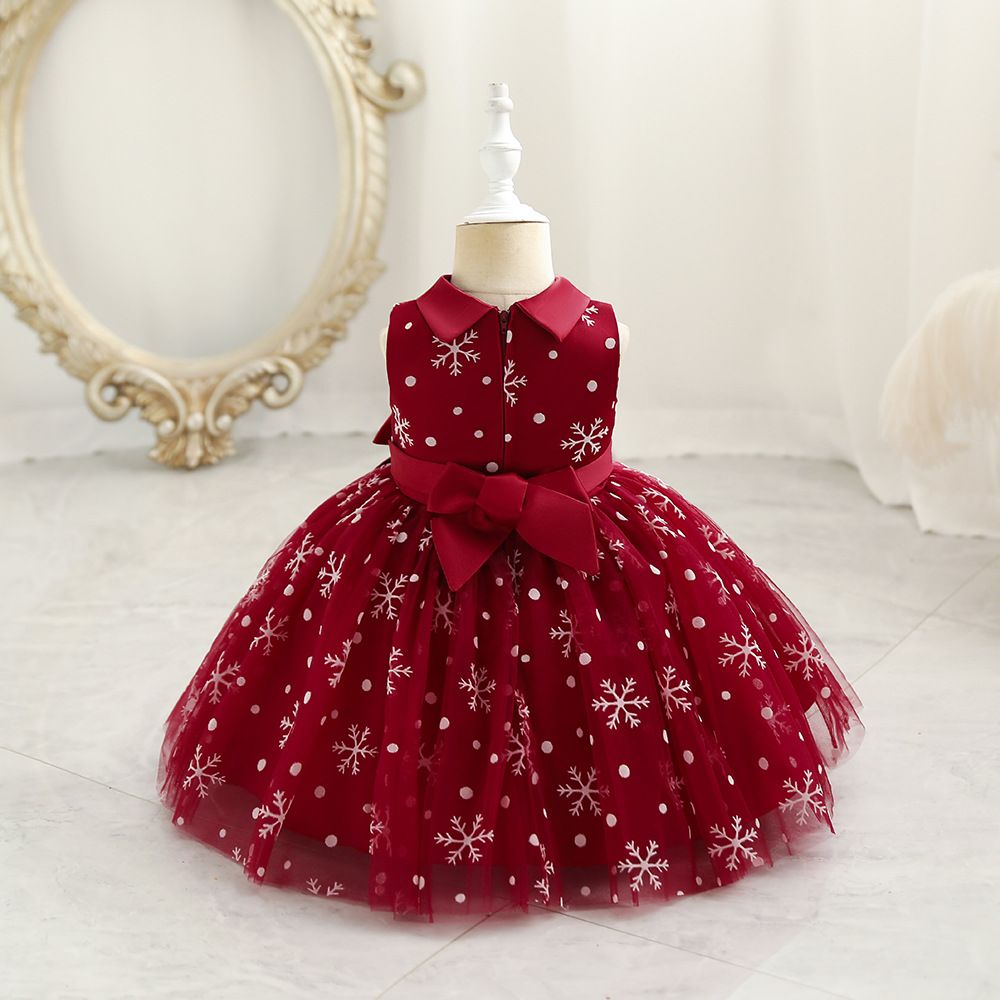 New ice pink girls princess dress baby dress mesh children's dresses 2years-8years