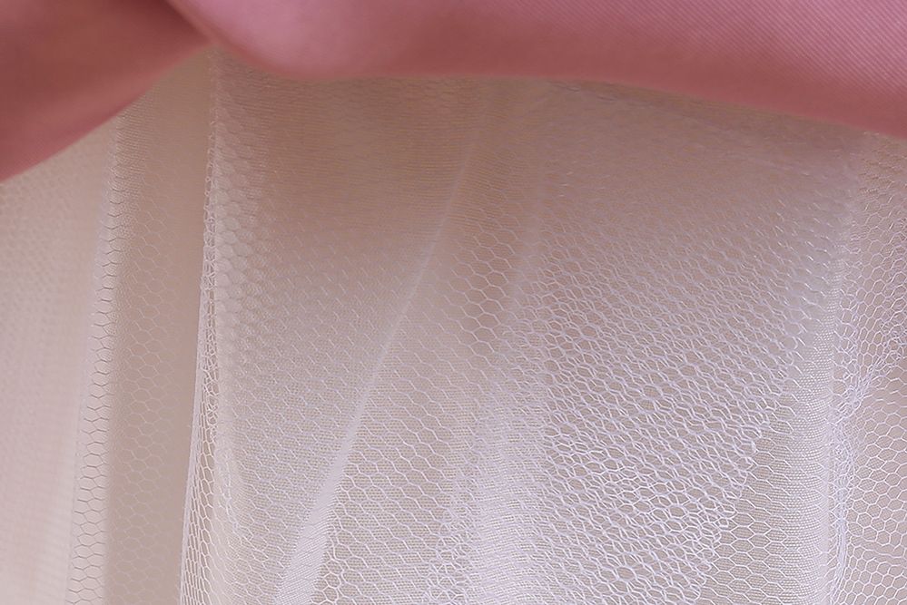 Children's satin fabric middle and large children's celebration dress girl's cute half-sleeve baby dress children's dresses 3years-9years