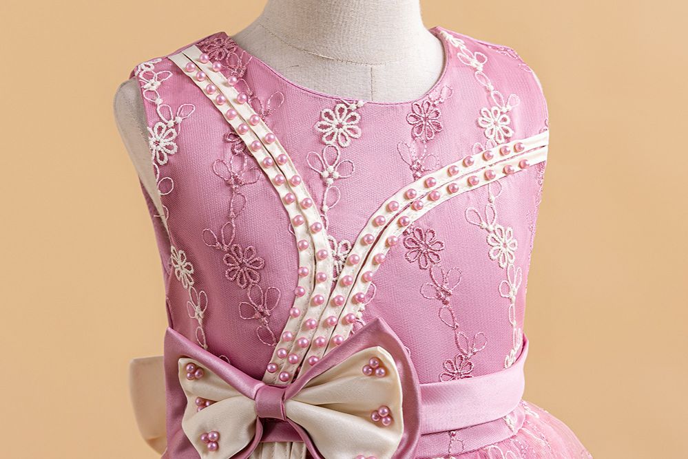 Holiday Celebration girls baby girls mesh wedding new children's floral dresses gowns 3years-10years