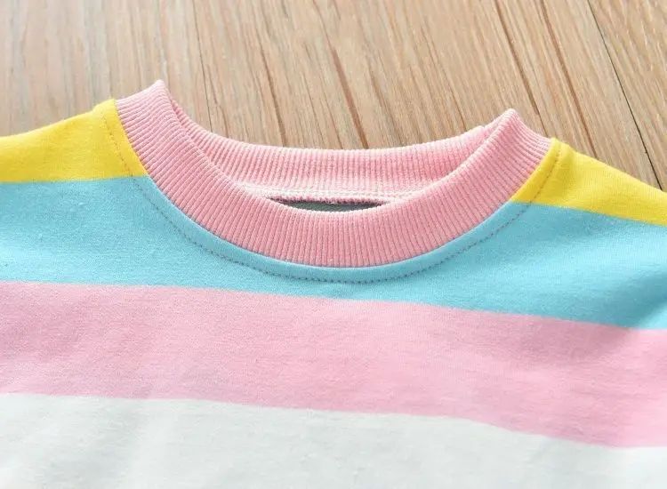 Kids Cartoon Cute Print Spring Autumn 2pcs Hoodie+Jogging Pants Tracksuits 3-8 Years Boys Girls Clothes Sets