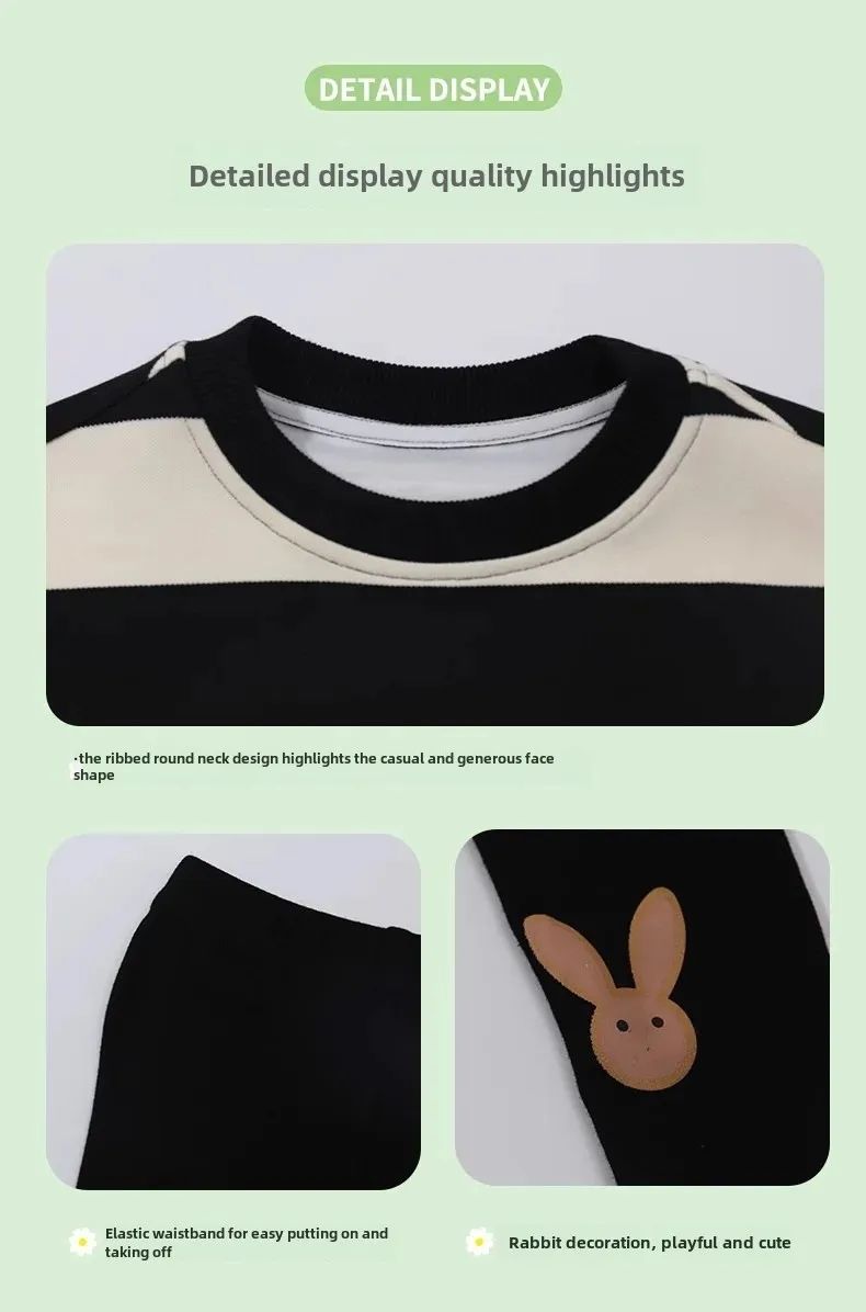 Stylish Cotton Blend Milk Sweater Sweatshirt For Girls Children Spring Autumn 2024 New Arrival POLO Collar Top