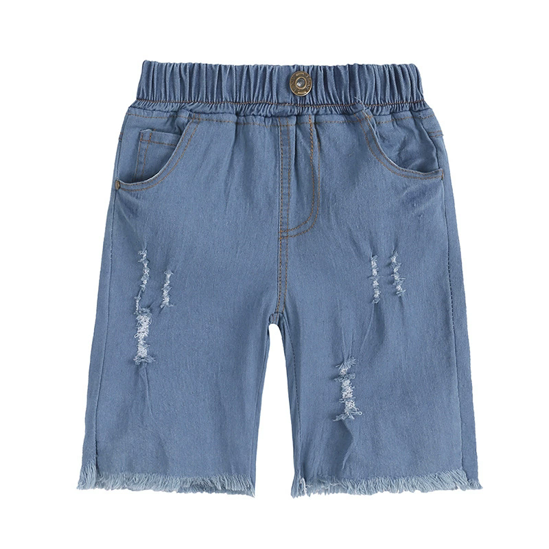 Summer style Boy Clothes Set Kids Clothes Boys Clothing Short-sleeved T-shirt+Denim shorts 3 Pcs Outfit Set Children Suit