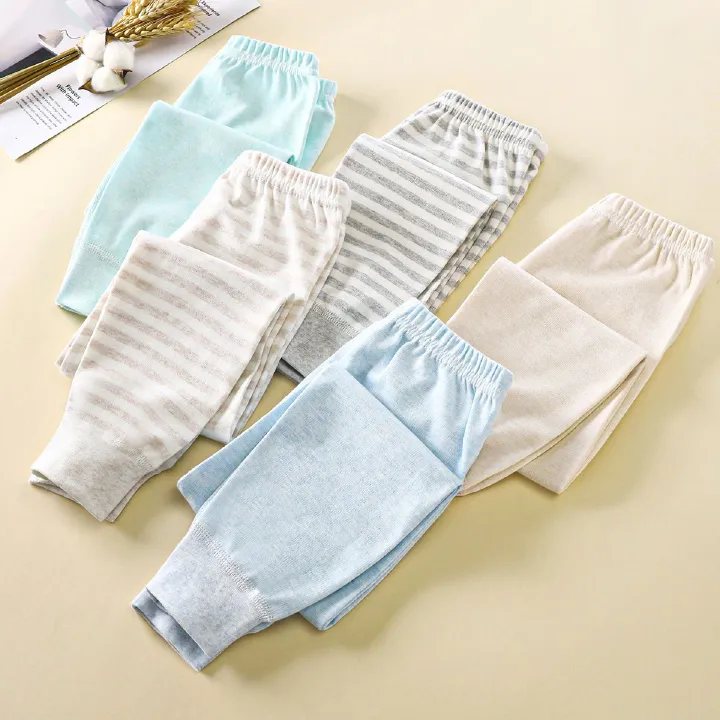1pcs Children's Thermal Long Underpants for Boys & Girls - Pure Cotton Sleep Pants, Soft and Seamless, Ideal for Keeping Warm (Kids' Wear)