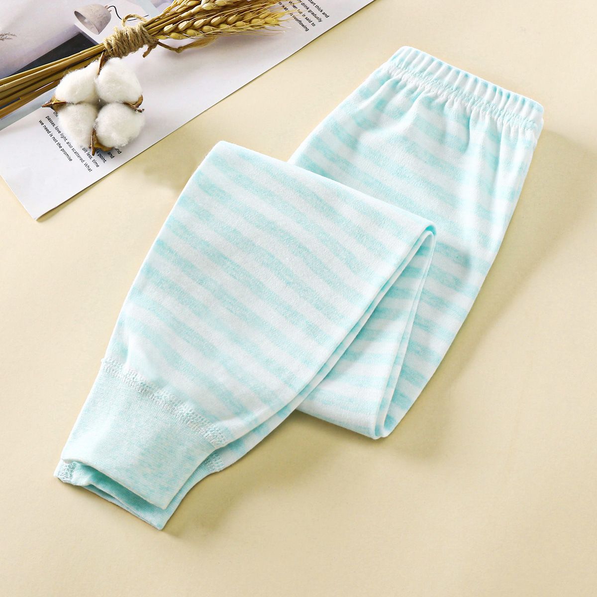 1pcs Children's Thermal Long Underpants for Boys & Girls - Pure Cotton Sleep Pants, Soft and Seamless, Ideal for Keeping Warm (Kids' Wear)