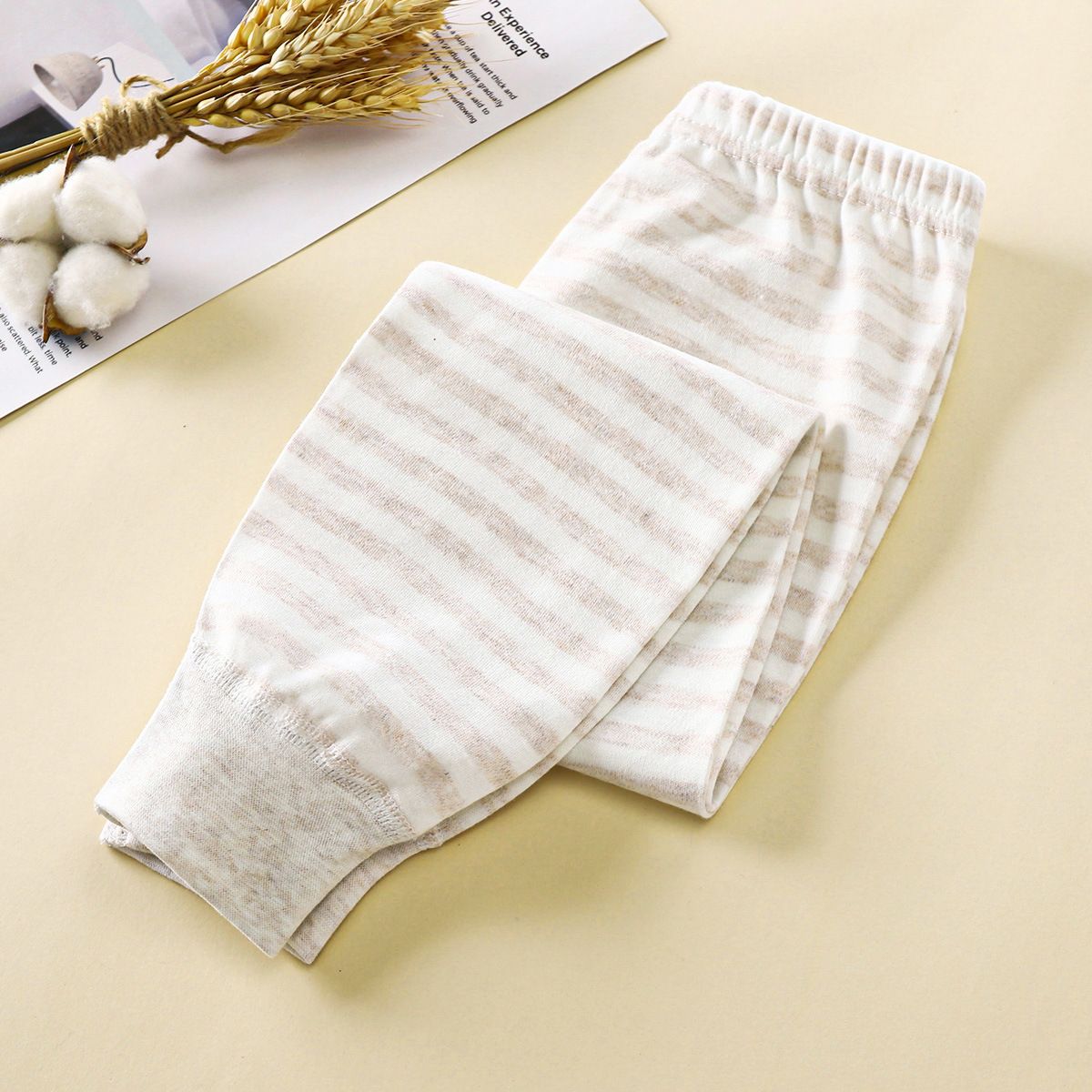 1pcs Children's Thermal Long Underpants for Boys & Girls - Pure Cotton Sleep Pants, Soft and Seamless, Ideal for Keeping Warm (Kids' Wear)