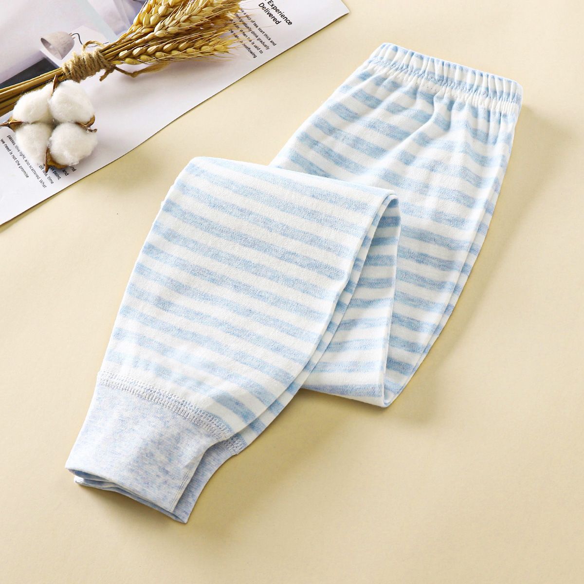 1pcs Children's Thermal Long Underpants for Boys & Girls - Pure Cotton Sleep Pants, Soft and Seamless, Ideal for Keeping Warm (Kids' Wear)