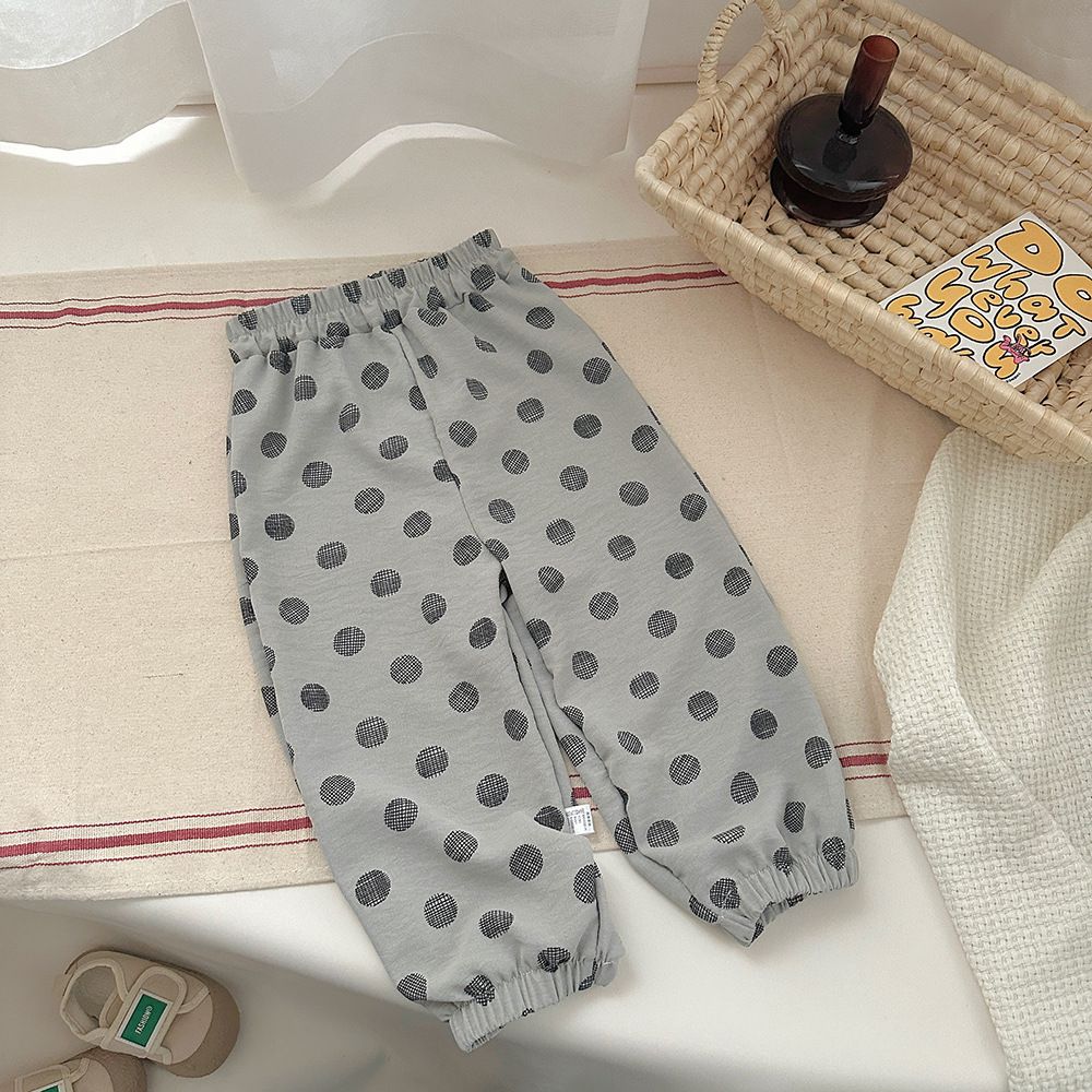 1pcs Summer New Style Thin Anti-mosquito Pants for Kids, Boys & Girls, Floral Print, Toddler & Baby Children's Trousers