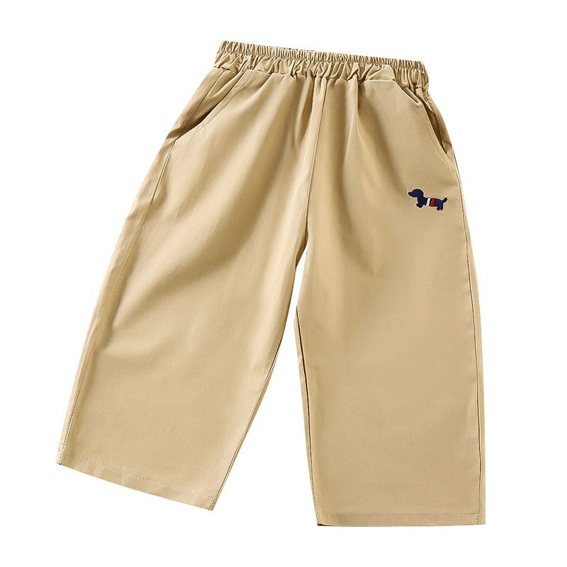 1pcs Summer Long Pants for Kids, Boys' and Girls' Solid - colored Outer - wear Trousers, Trendy and Casual Baby Trousers, Children's Clothing