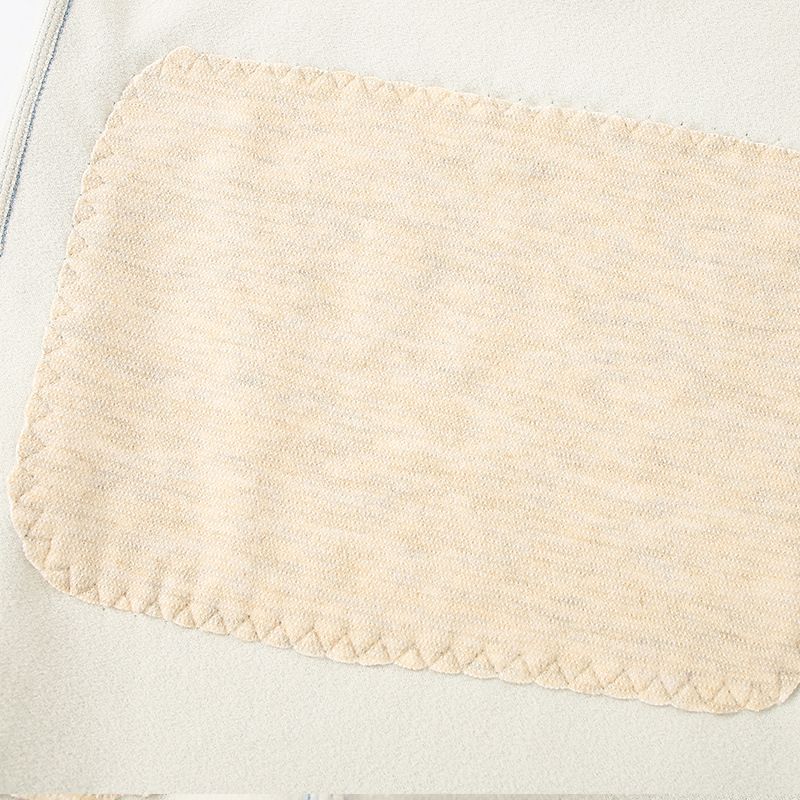 1pcs Children's patch abdominal protection baby vests for autumn and winter, with double-sided (A and B sides) seamless brushed fabric, suitable for both boys and girls.